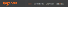 Tablet Screenshot of hagedorn-eventcatering.de